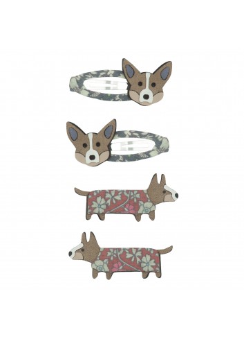MIMI & LULA matu sprādzes "CORGI"