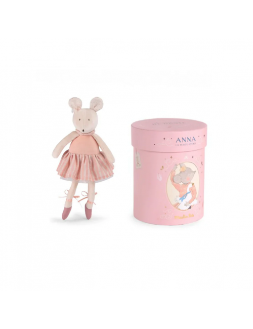 Moulin Roty mīkstā pele "Anna" ar dāvanu kastīti