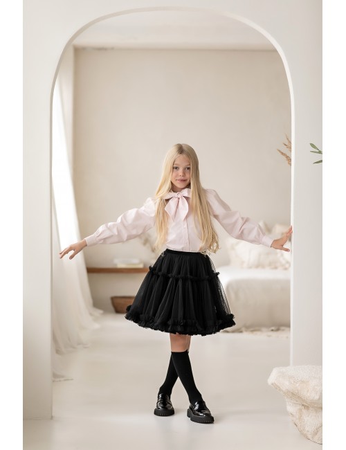 MINIMI rozā krekliņš "Classic bow"