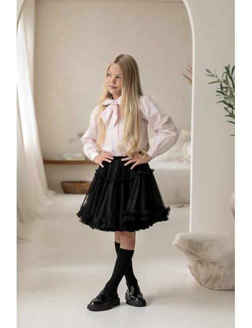 MINIMI rozā krekliņš "Classic bow"