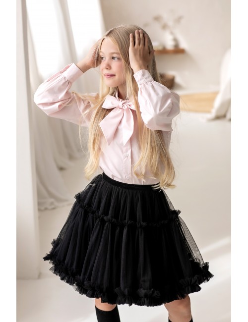 MINIMI rozā krekliņš "Classic bow"