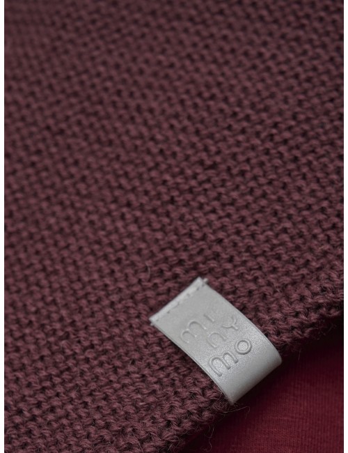 Windstopper balaklava/mufelis bordo krāsā