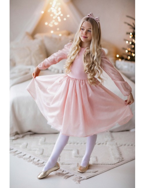 MINIMI rozā kleita "Spožā princese"