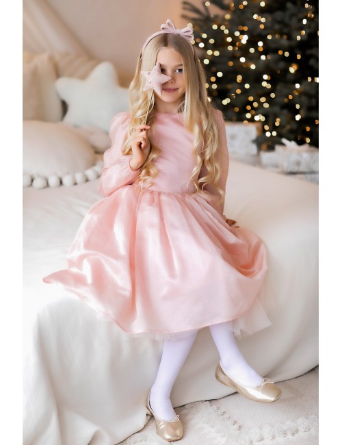 MINIMI rozā kleita "Spožā princese"