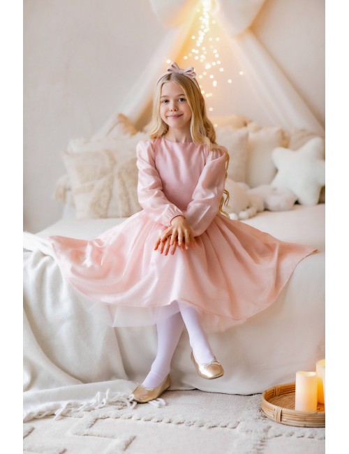 MINIMI rozā kleita "Spožā princese"