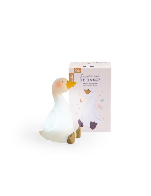 Moulin Roty gulbja formas nakts lampa (USB) La Petite École de Danse