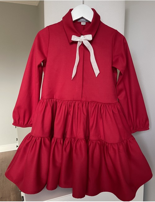 MINIMI sarkana kleita "Svētku"