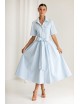 MINIMI zils kleita „Cloud dancer“