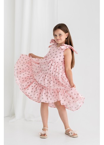 MINIMI kleita meitenēm „Summer bloom“
