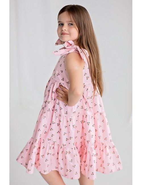 MINIMI kleita meitenēm „Summer bloom“