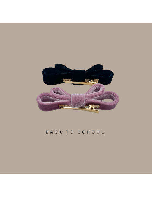 „Black+dusty rose“ Matu sprādžu komplekts