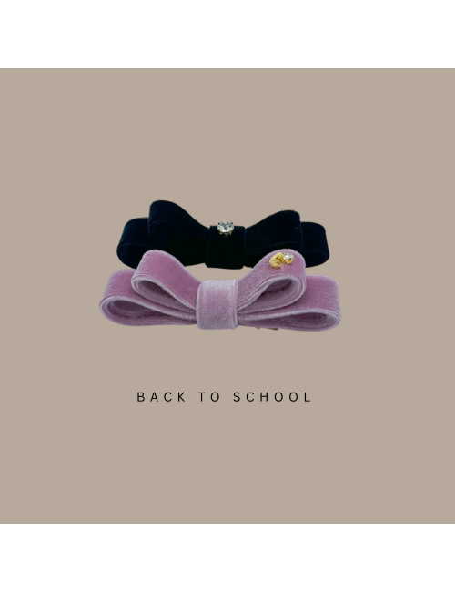 „Black+dusty rose“ Matu sprādžu komplekts