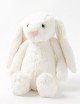Jellycat Bashful Cream Bunny – krēmkrāsas zaķītis, plīša rotaļlieta