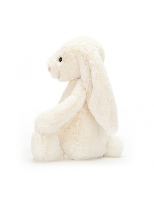 Jellycat Bashful Cream Bunny – krēmkrāsas zaķītis, plīša rotaļlieta