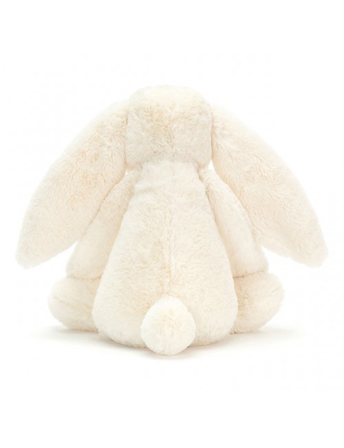 Jellycat Bashful Cream Bunny – krēmkrāsas zaķītis, plīša rotaļlieta
