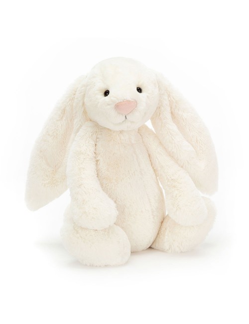 Jellycat Bashful Cream Bunny – krēmkrāsas zaķītis, plīša rotaļlieta