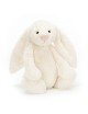 Jellycat Bashful Cream Bunny – krēmkrāsas zaķītis, plīša rotaļlieta