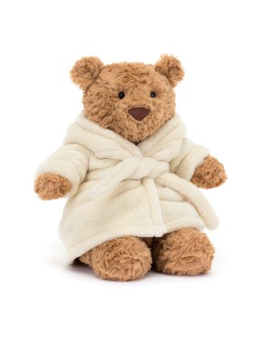 Jellycat žaislas "Bartholomew Bear ‘Bathrobe’"