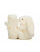 Jellycat krēmkrāsas bērnu guļammaiss ar zaķīti