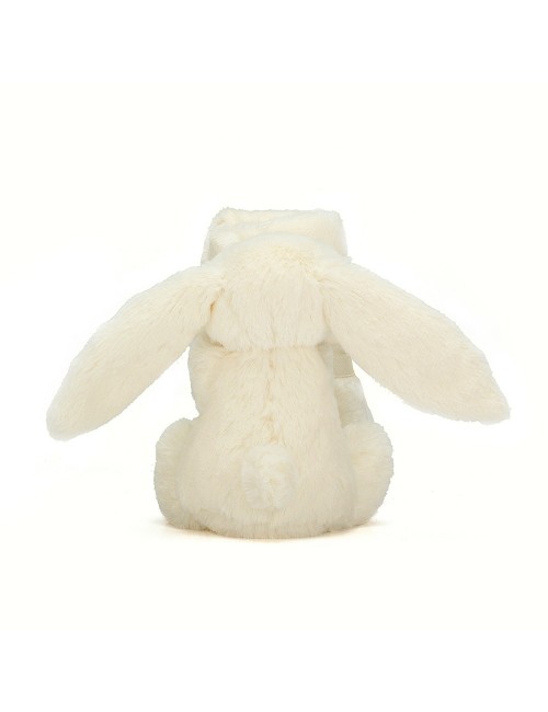 Jellycat krēmkrāsas bērnu guļammaiss ar zaķīti