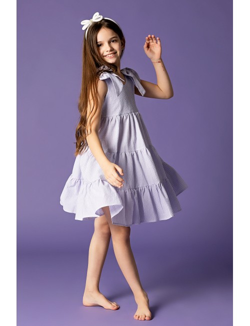 MINIMI kleita "Violeti viļņi"