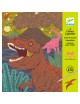 Djeco skrāpējamās kartītes - Dinozauri