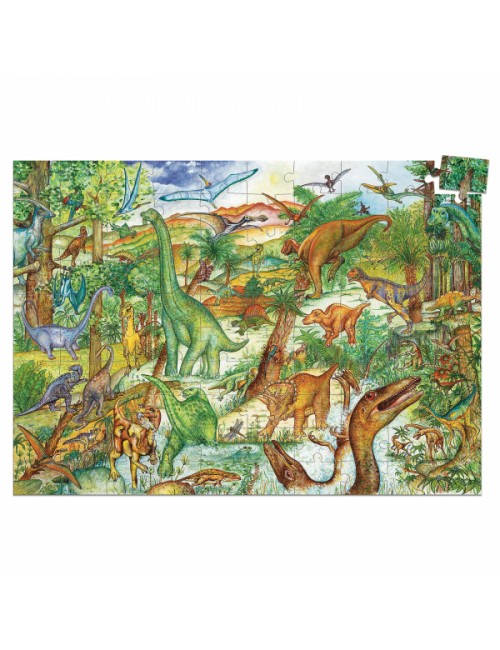 Djeco puzle - Dinozauri (100 gabali)