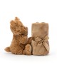 Jellycat mazuļa guļammaiss ar rotaļu lācīti
