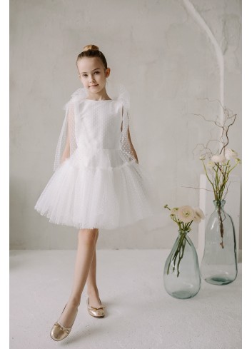 MINIMI balta kleita "Eliza"